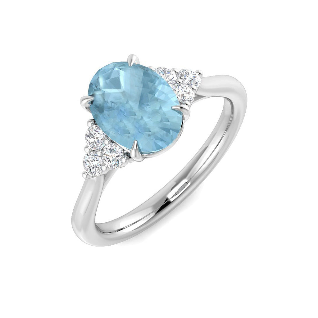 SR4332 — Ring - 9k White Gold