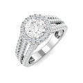 SR4337 — Ring - 9 KT White Gold