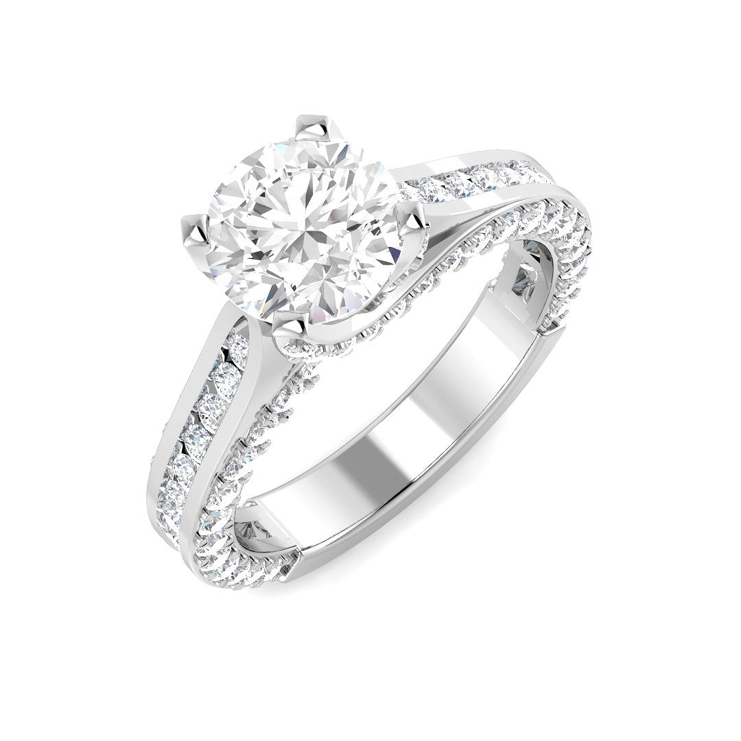SR4338 — Ring - 9k White Gold