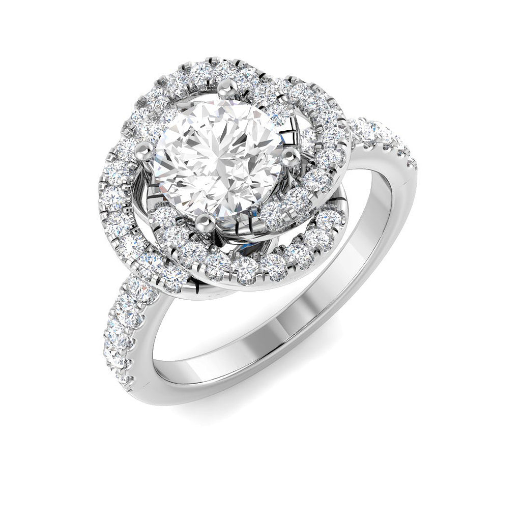 SR4339 — Ring - 9k White Gold