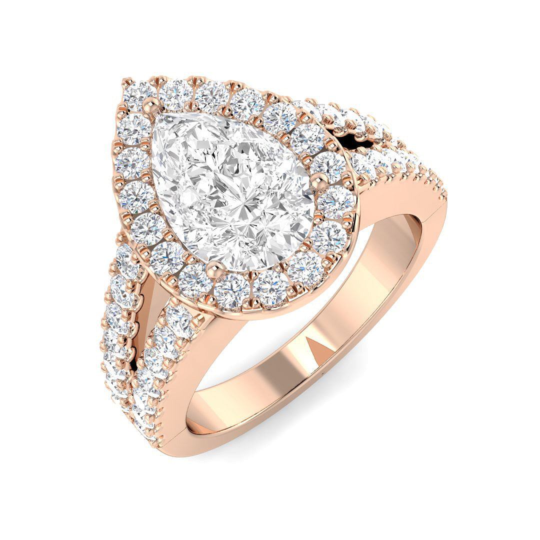 SR4340 — Ring - 9k Rose Gold
