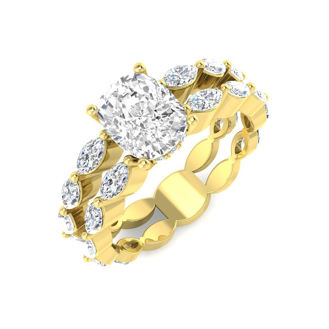 SR4344 — Ring - 9k Yellow Gold