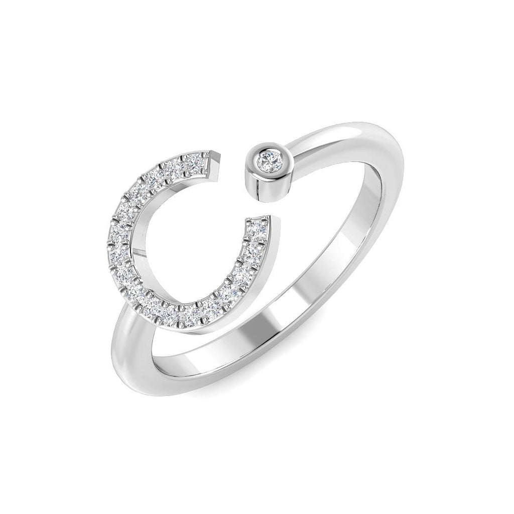 SR4350-C — Ring - 9k White Gold