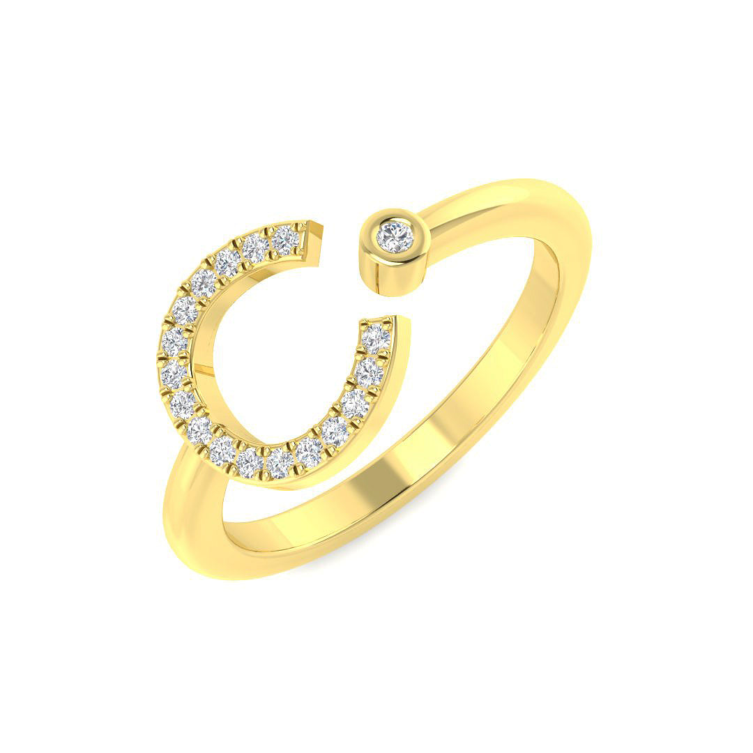 SR4350-C — Ring - 9k Yellow Gold