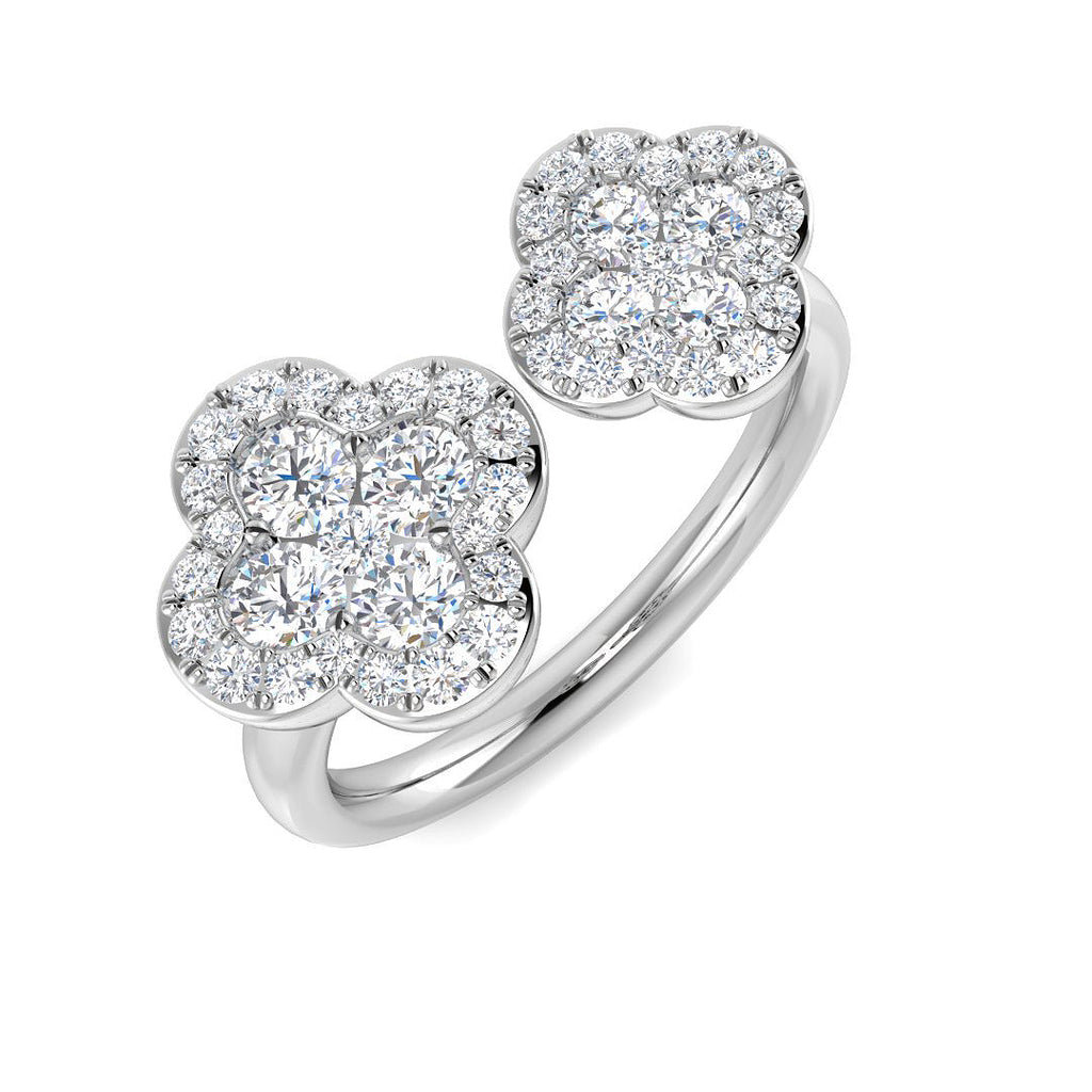 SR4354 — Ring - 9k White Gold