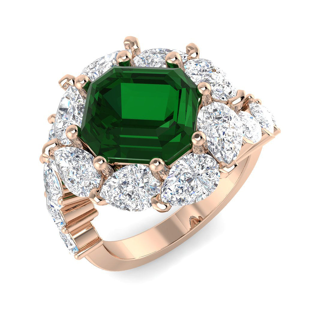 SR4356 — Ring - 9k Rose Gold