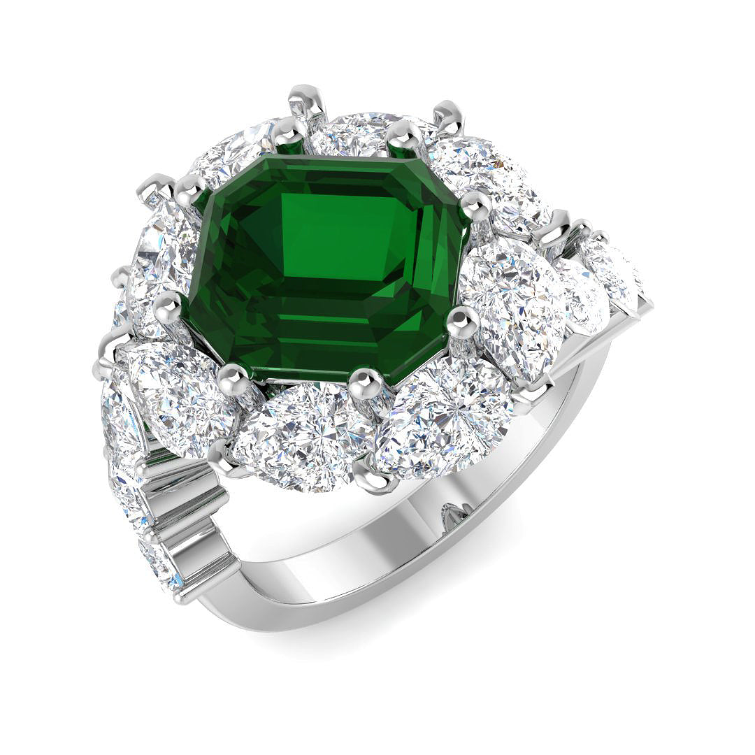 SR4356 — Ring - 9k White Gold