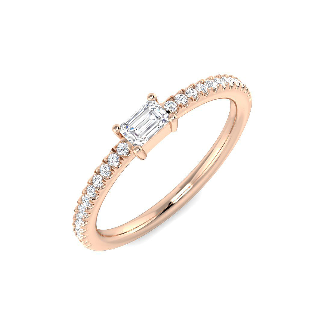 SR4357 — Ring - 9k Rose Gold