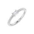 SR4357 — Ring - 9k White Gold