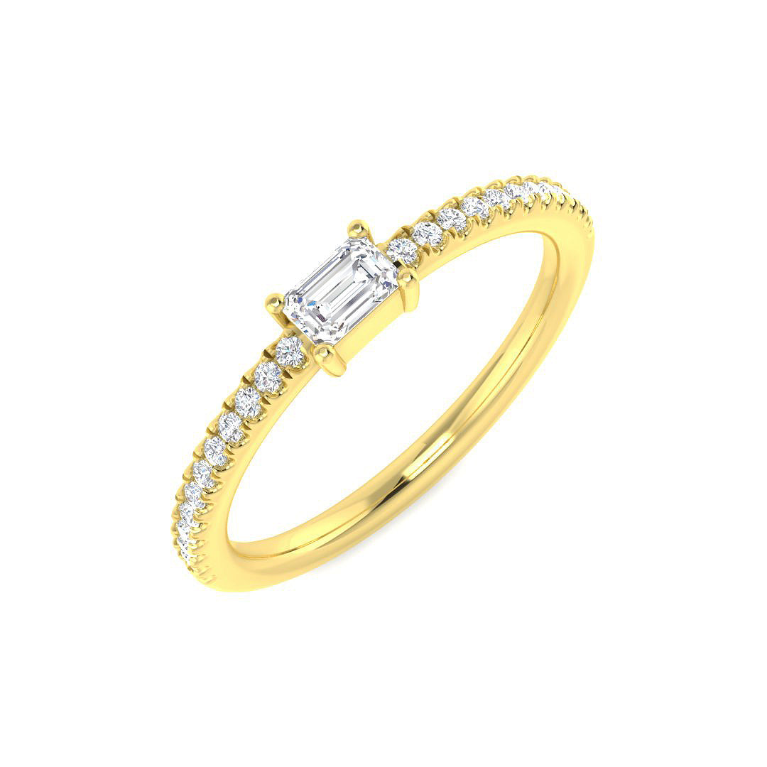 SR4357 — Ring - 9k Yellow Gold