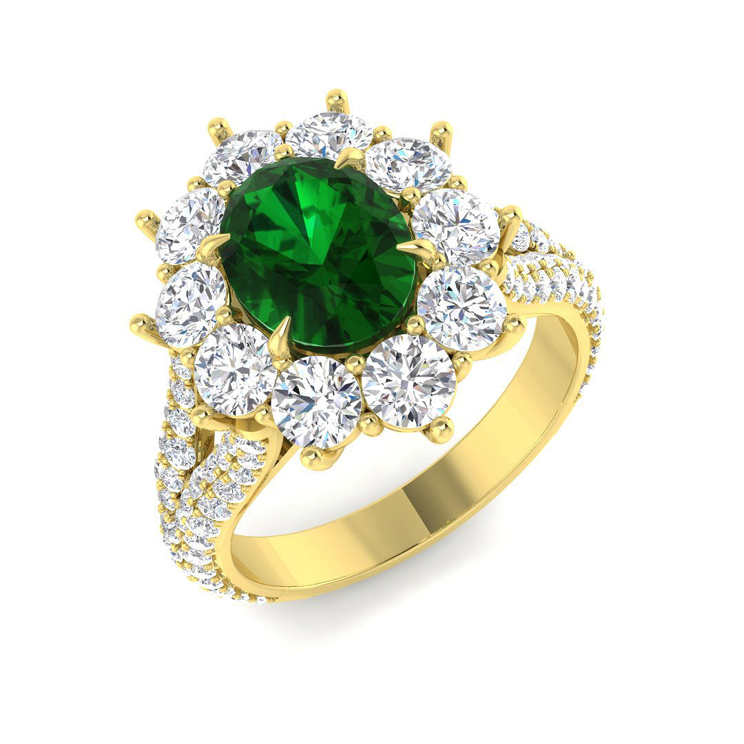 SR4360 — Ring - 9k Yellow Gold