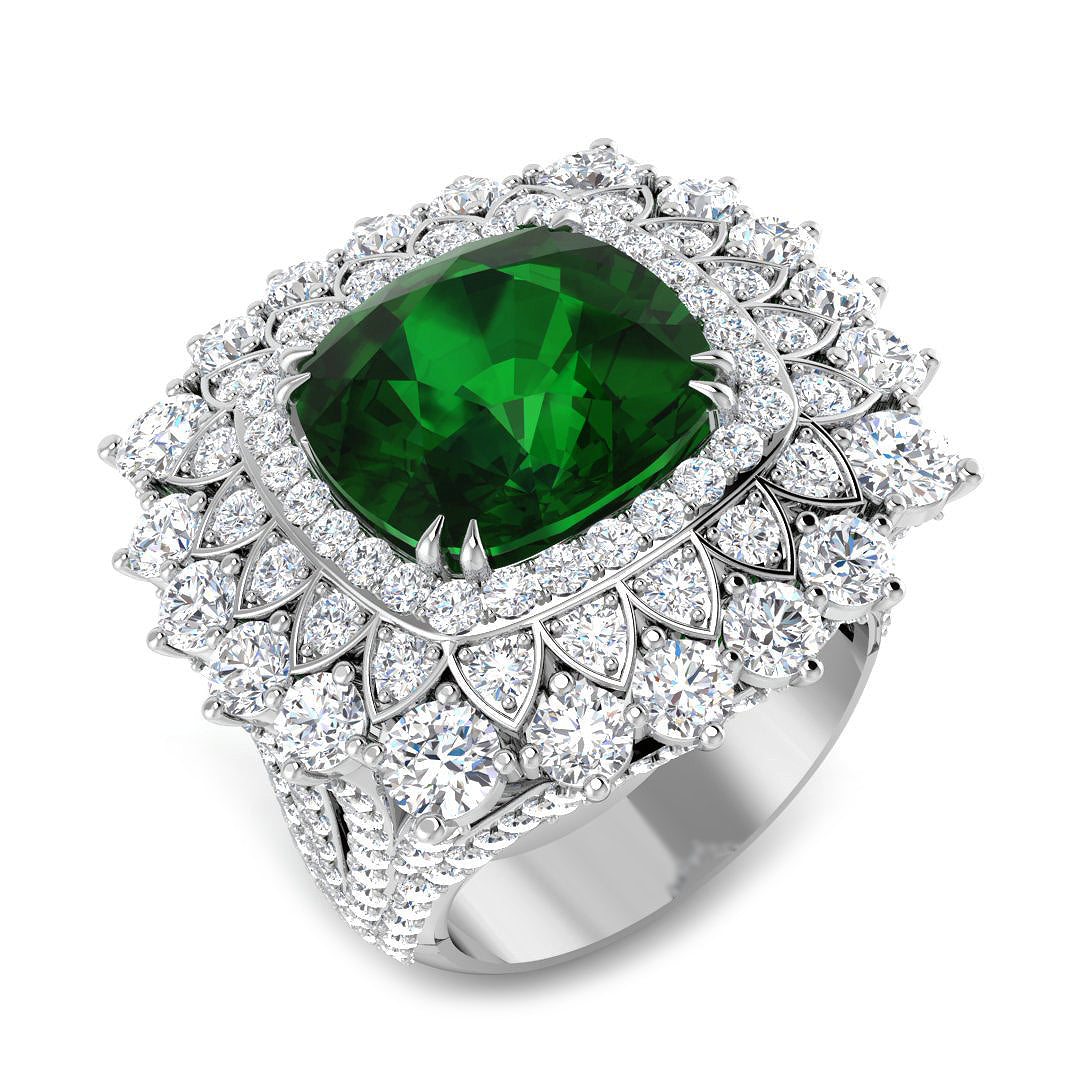 SR4363 — Ring - 9k White Gold