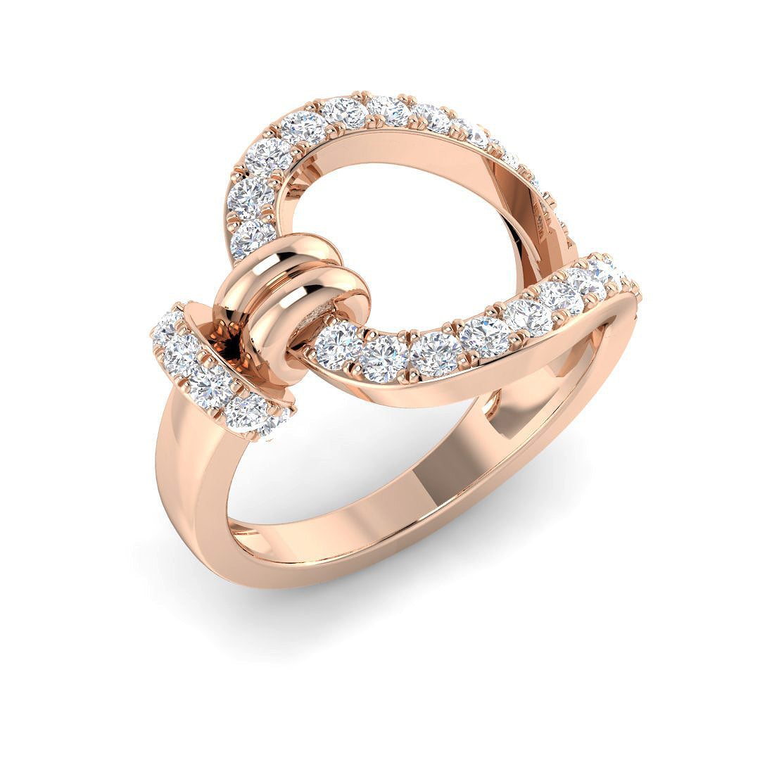 SR4368 — Ring - 9k Rose Gold