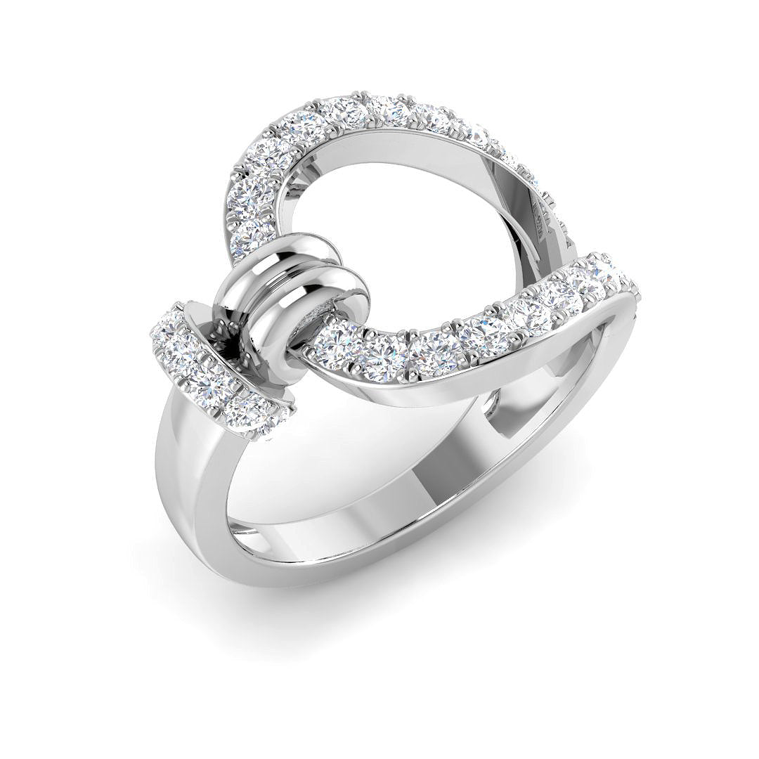 SR4368 — Ring - 9k White Gold