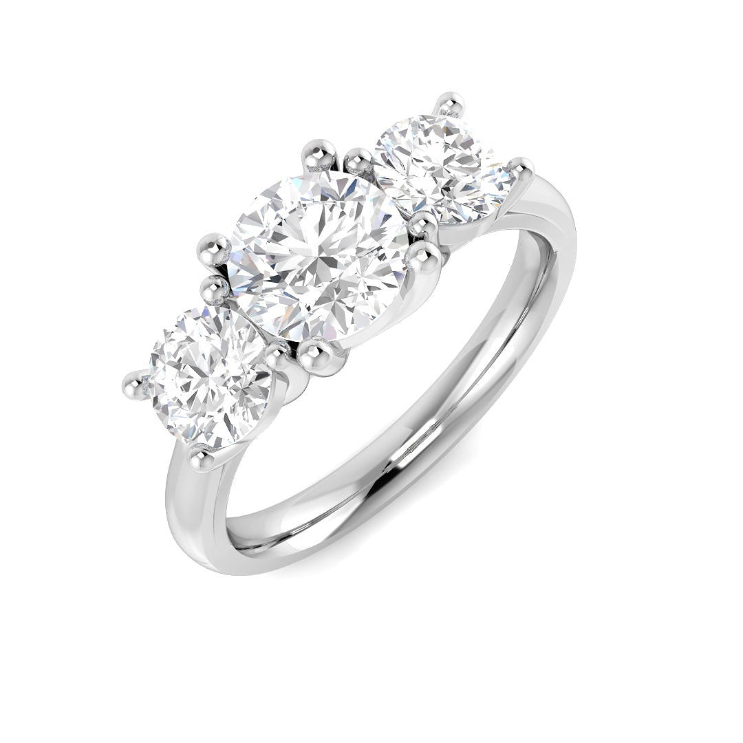 SR4370 — Ring - 9k White Gold