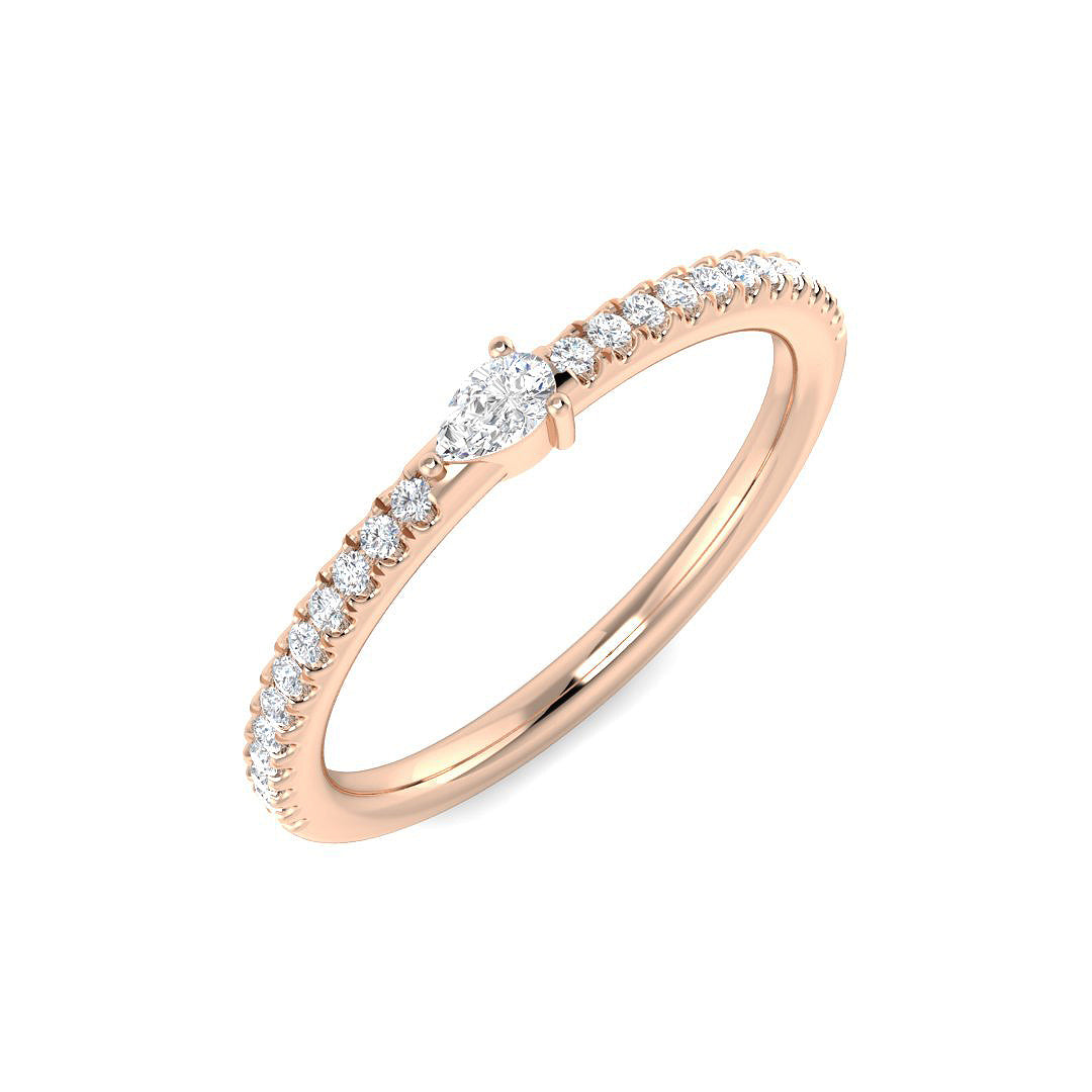 SR4376 — Ring - 9k Rose Gold