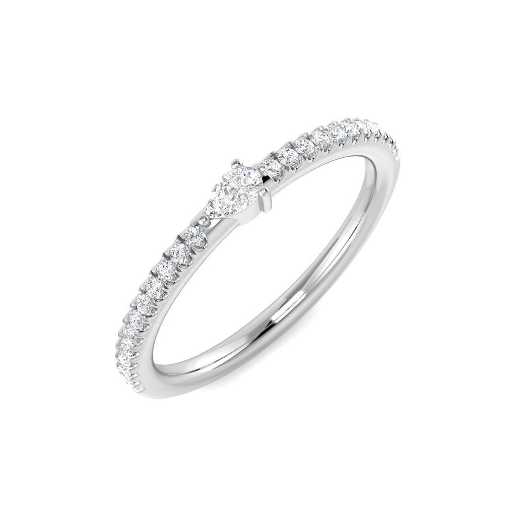 SR4376 — Ring - 9k White Gold