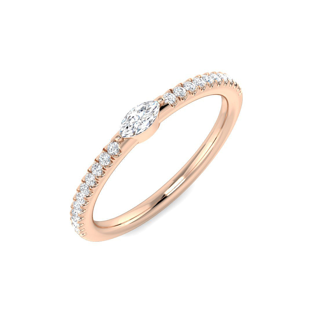 SR4377 — Ring - 9k Rose Gold