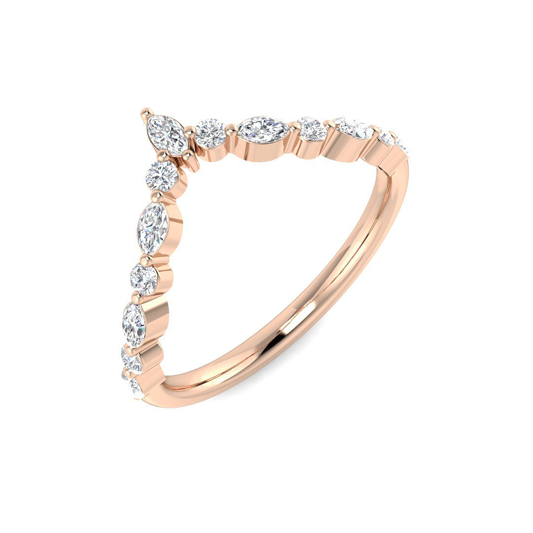SR4381 — Ring - 9k Rose Gold