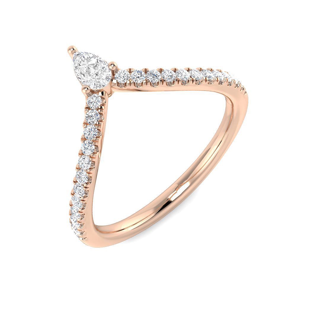 SR4385 — Ring - 9k Rose Gold