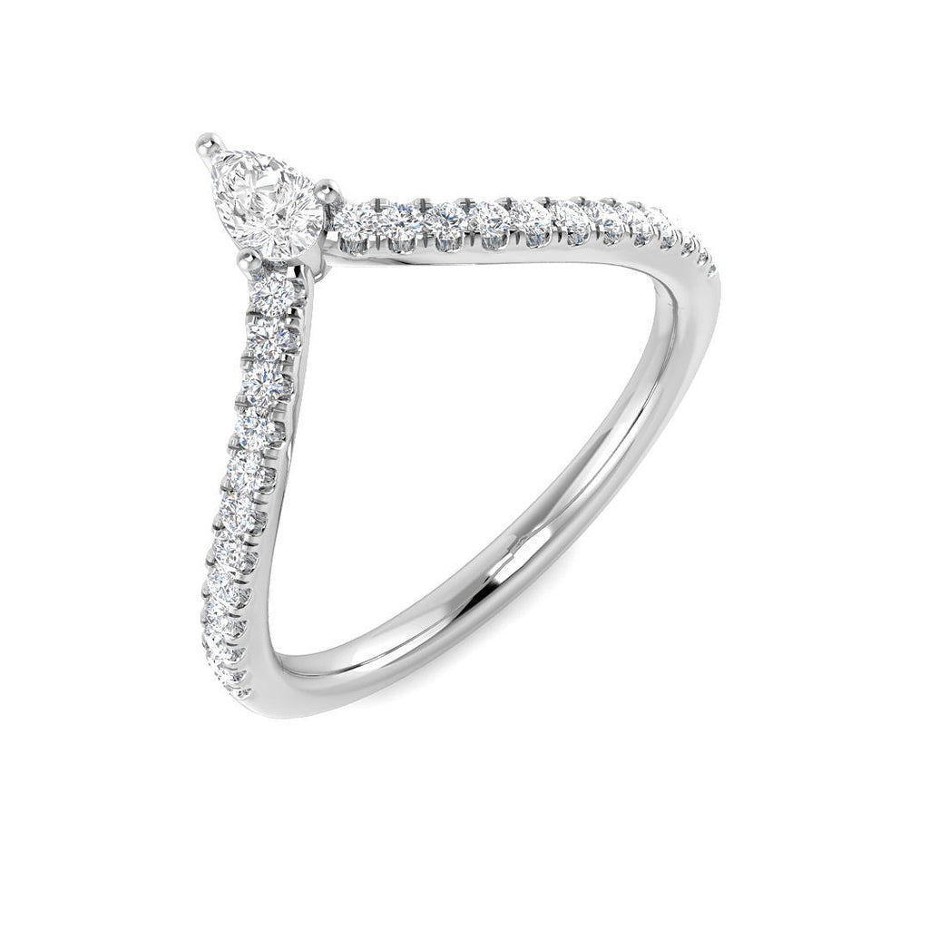 SR4385 — Ring - 9k White Gold