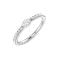 SR4389 — Ring - 9k White Gold
