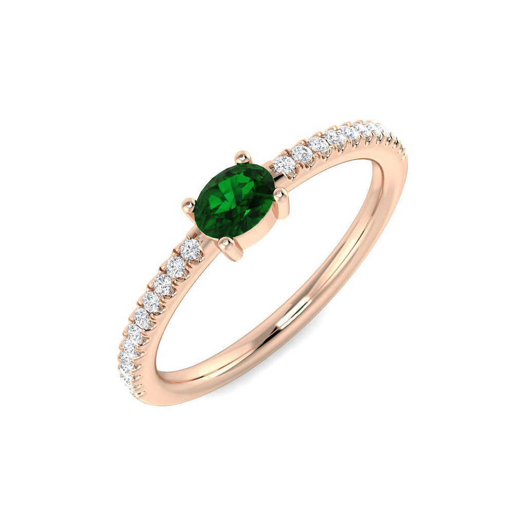 SR4390 — Ring - 9k Rose Gold