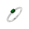 SR4390 — Ring - 9k White Gold