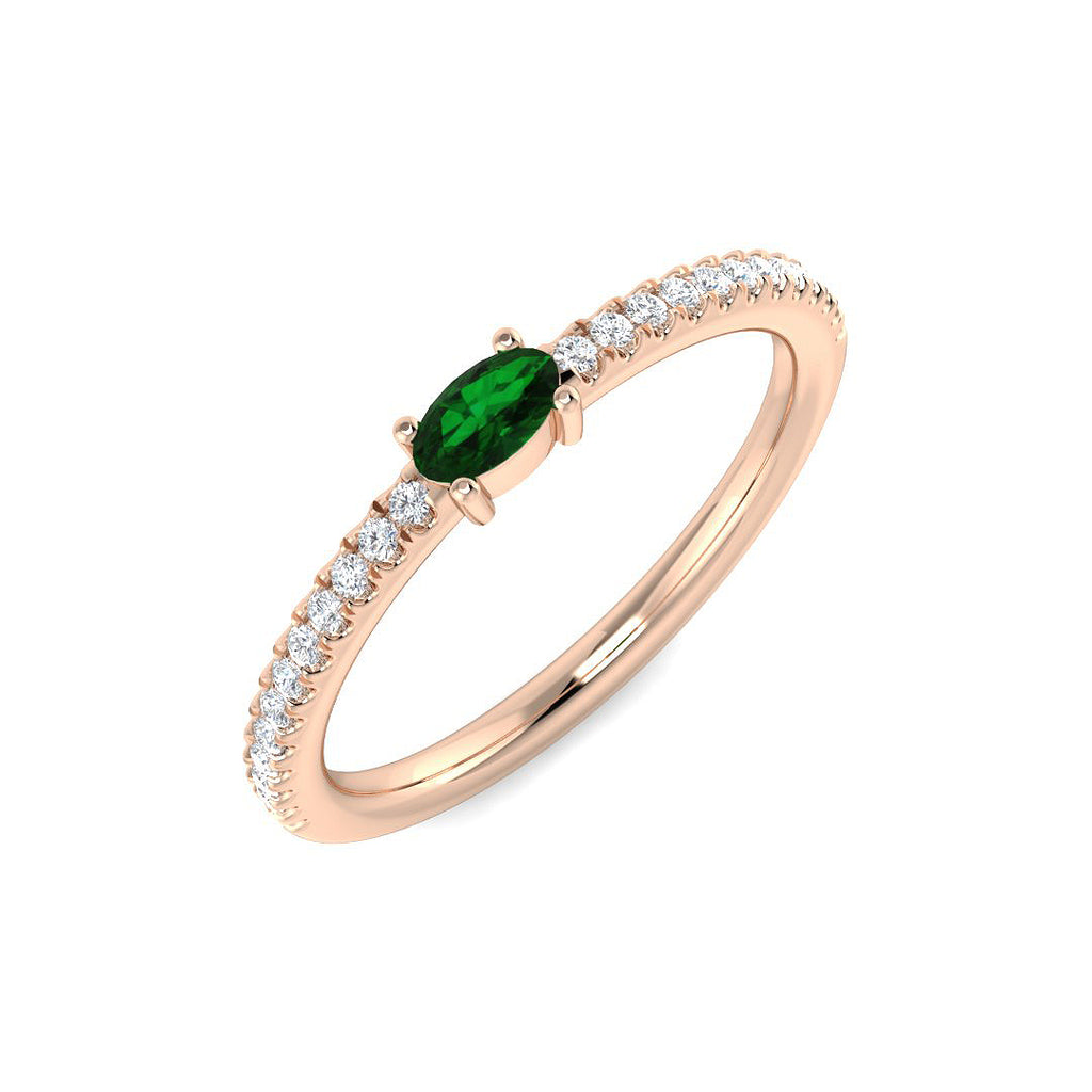 SR4395 — Ring - 9k Rose Gold