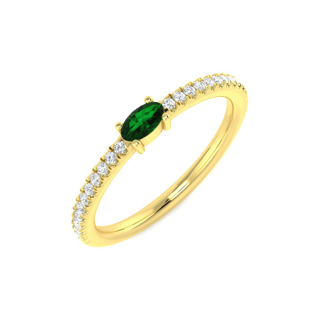 SR4395 — Ring - 9k Yellow Gold