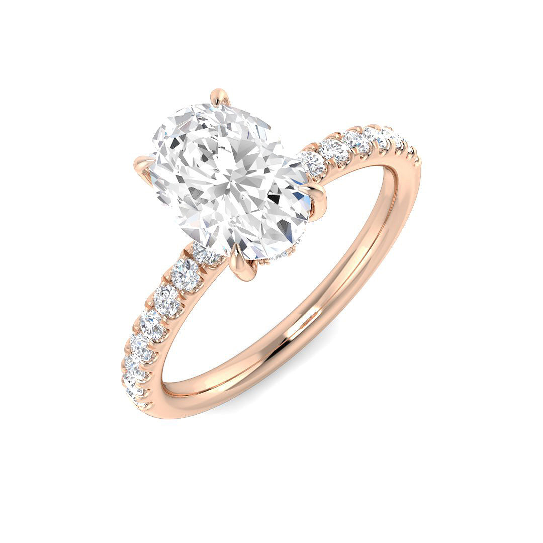 SR4402 — Ring - 9k Rose Gold