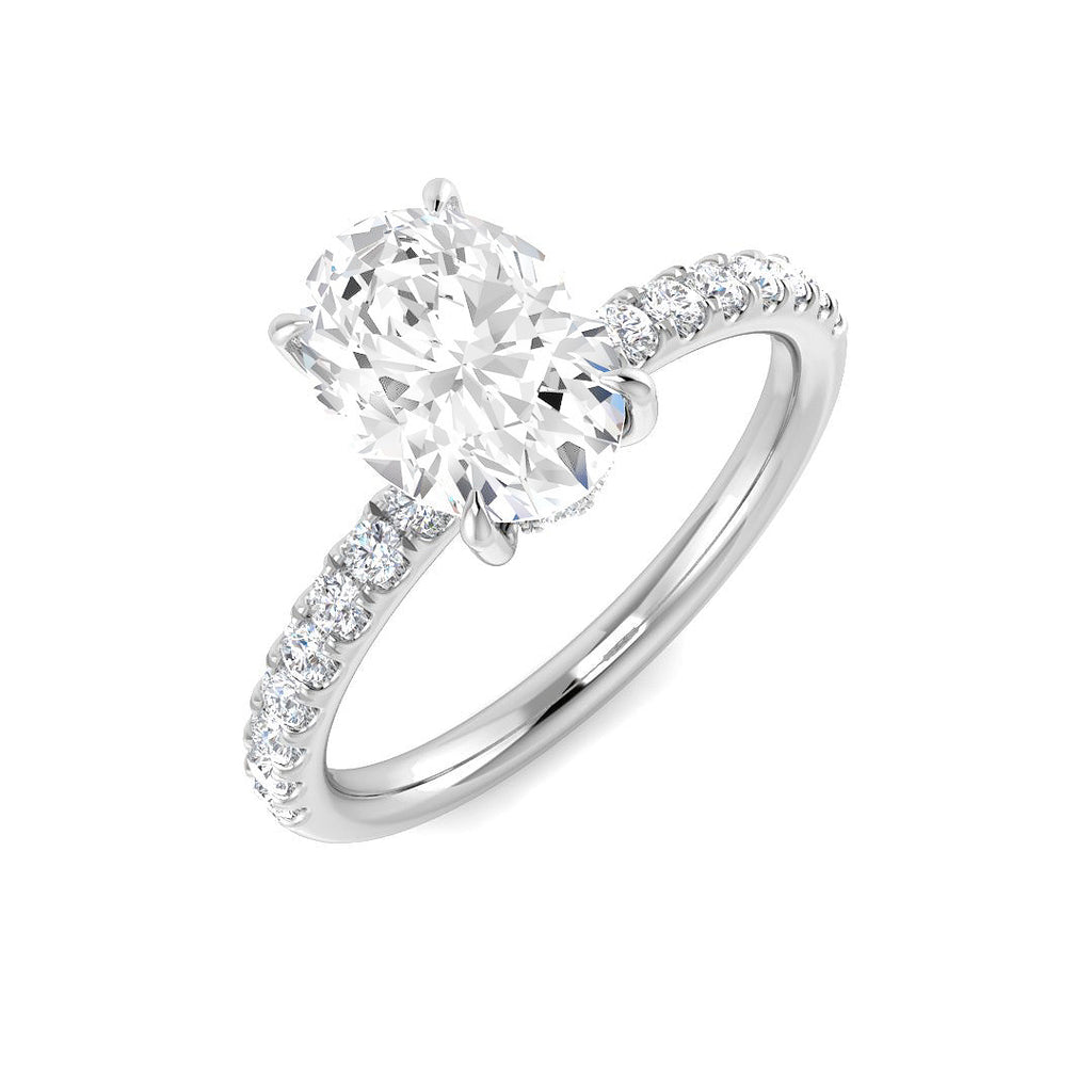 SR4402 — Ring - 9k White Gold