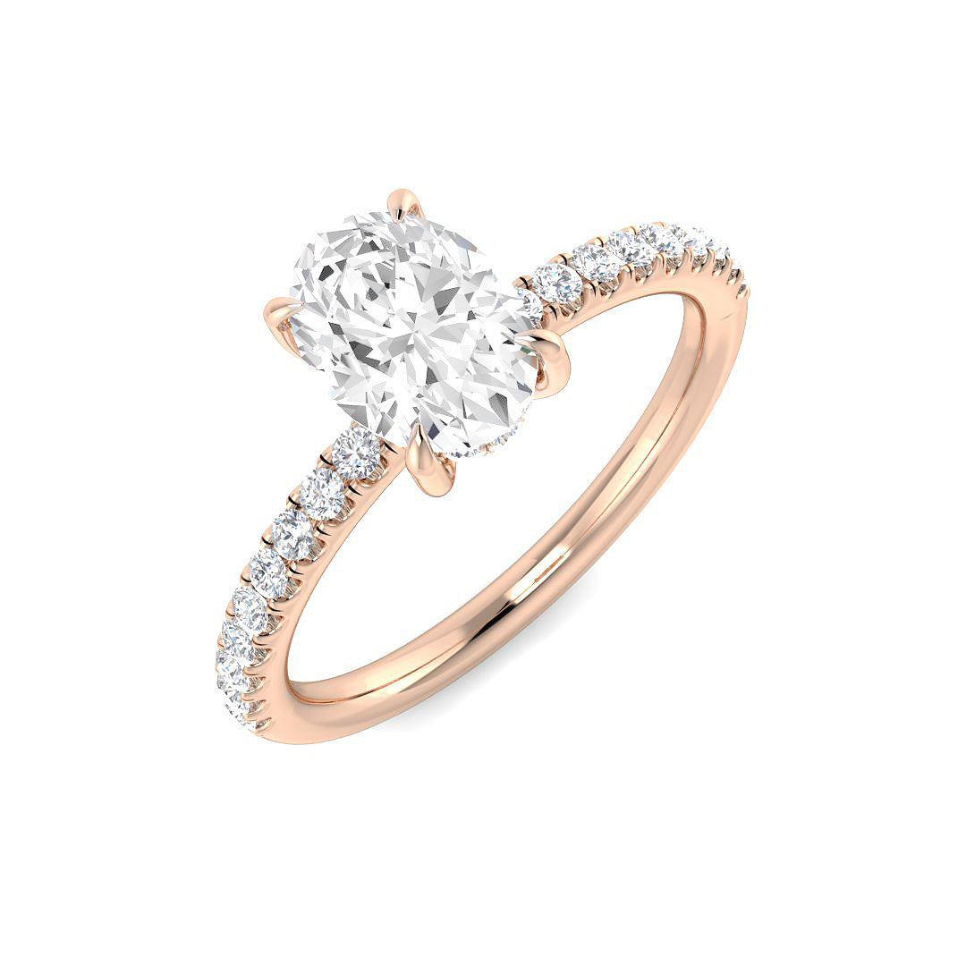 SR4403 — Ring - 9k Rose Gold
