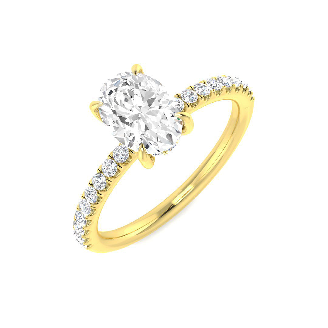 SR4403 — Ring - 9k Yellow Gold
