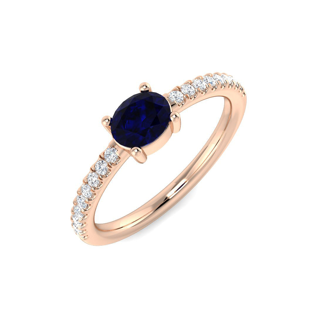 SR4410 — Ring - 9k Rose Gold