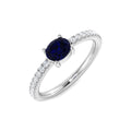 SR4410 — Ring - 9k White Gold