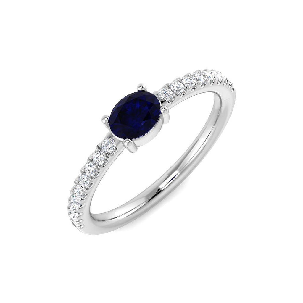 SR4411 — Ring - 9k White Gold