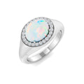 SR4426 — Ring - 9k White Gold