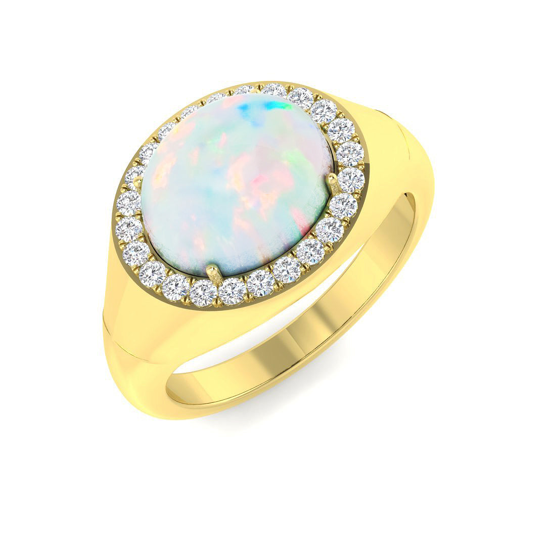 SR4427 — Ring - 9 KT Yellow Gold