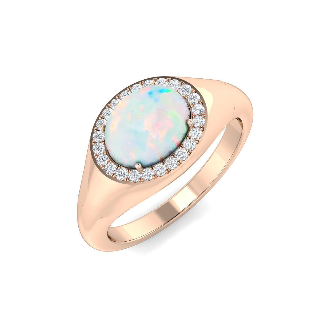 SR4428 — Ring - 9k Rose Gold