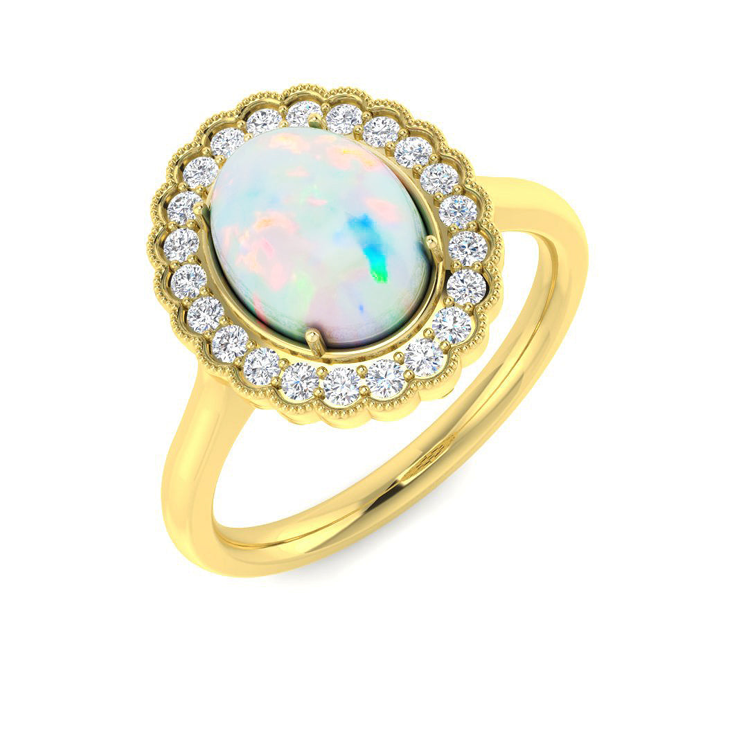 SR4430 — Ring - 9k Yellow Gold