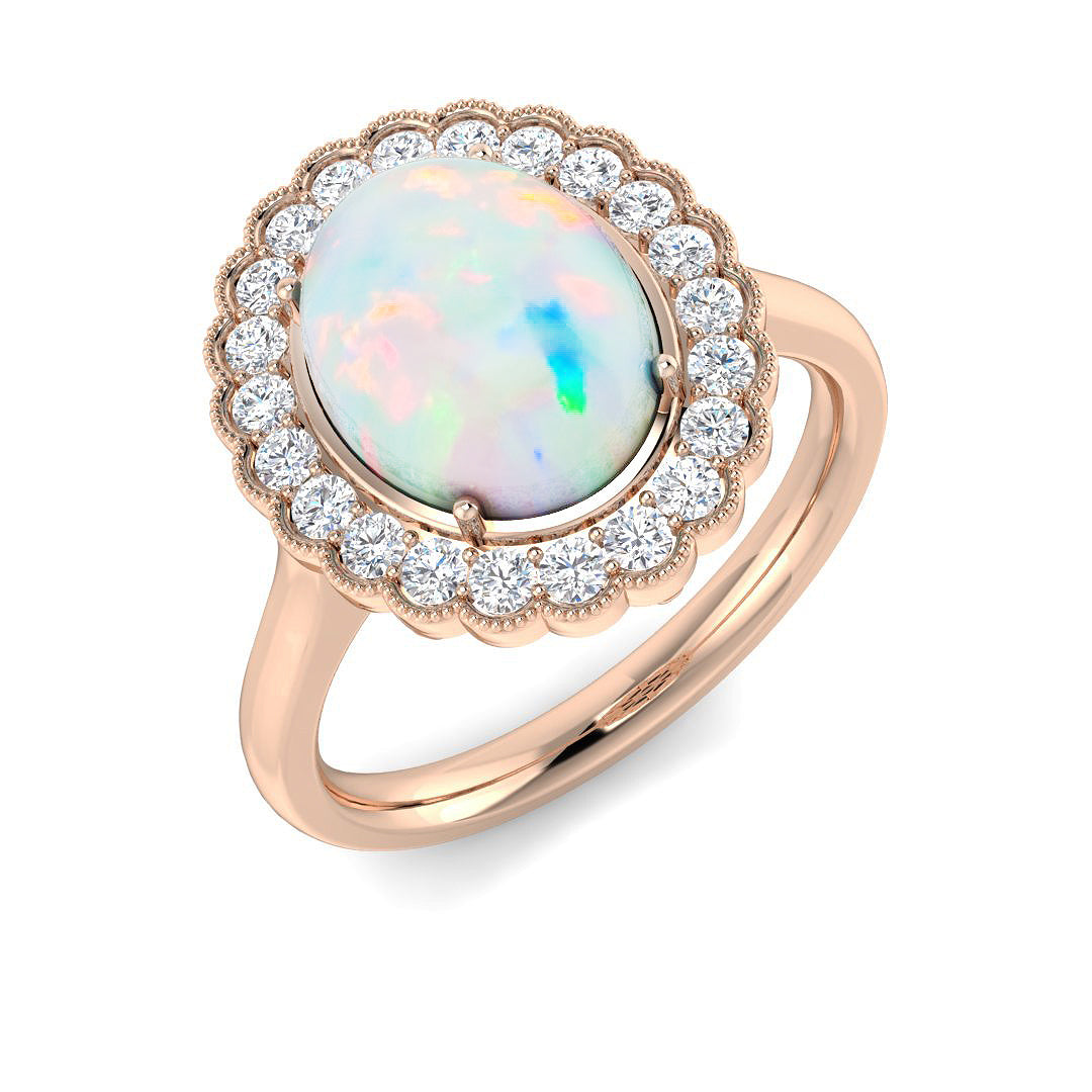 SR4431 — Ring - 9k Rose Gold
