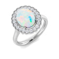 SR4431 — Ring - 9k White Gold