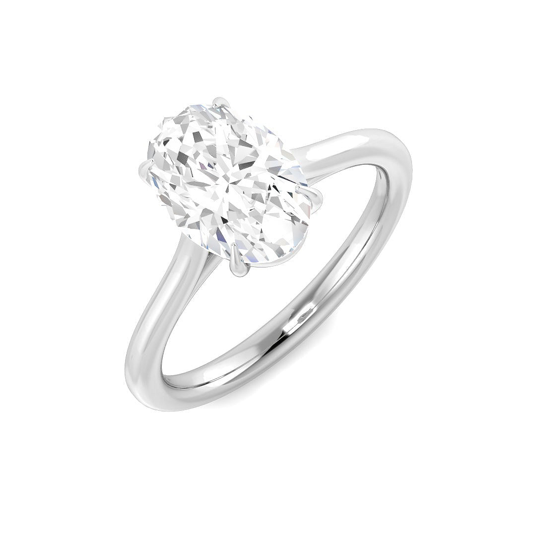 SR4433 — Ring - 9k White Gold