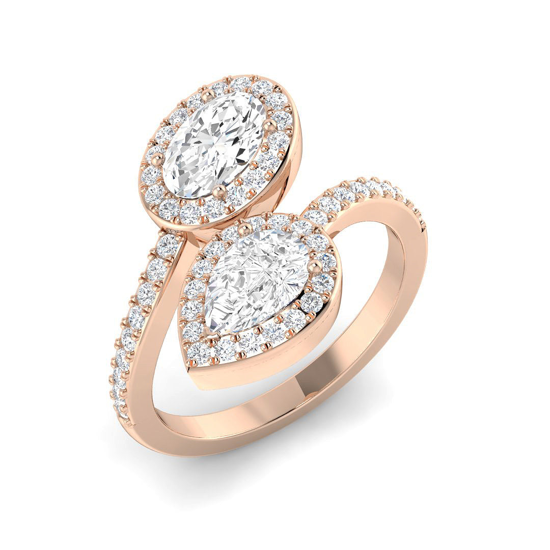 SR4440 — Ring - 9k Rose Gold