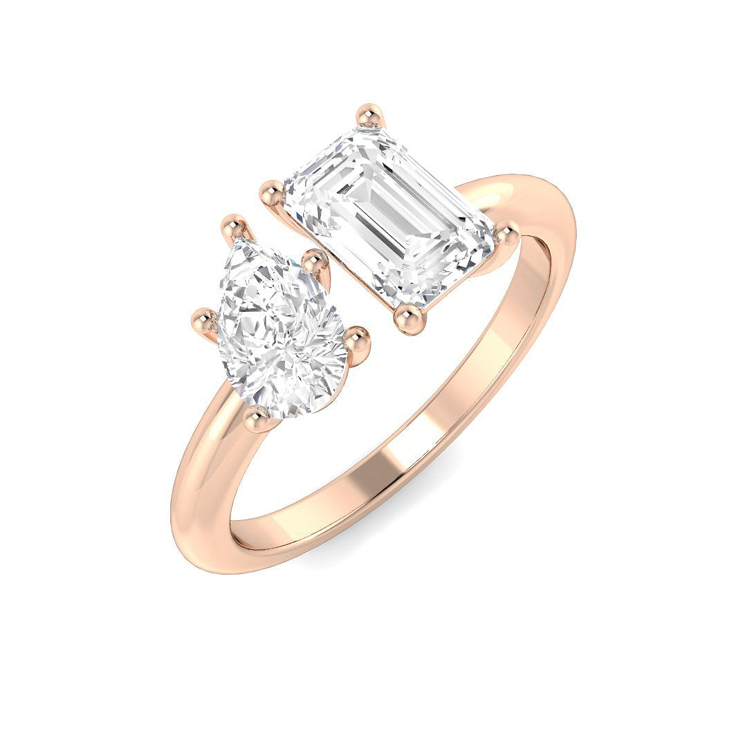 SR4445 — Ring - 9k Rose Gold