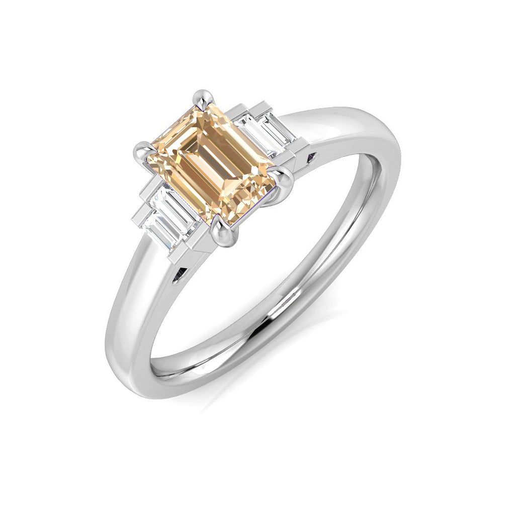 SR444 — Ring - 9k White Gold