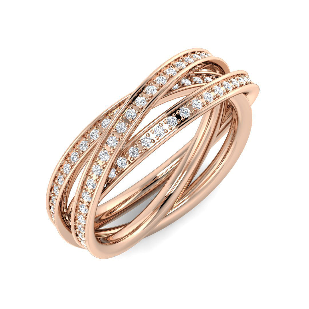 SR4453 — Ring - 9k Rose Gold