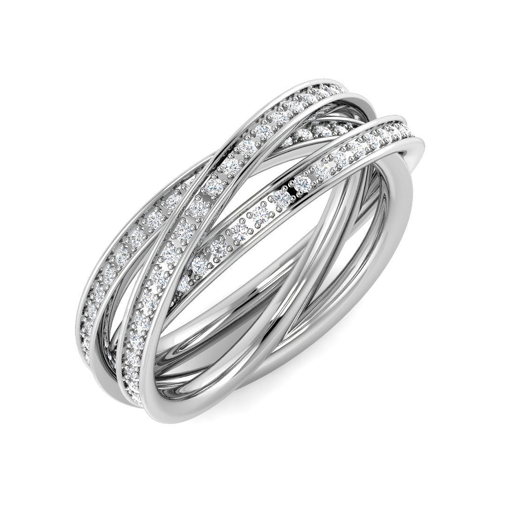 SR4453 — Ring - 9k White Gold