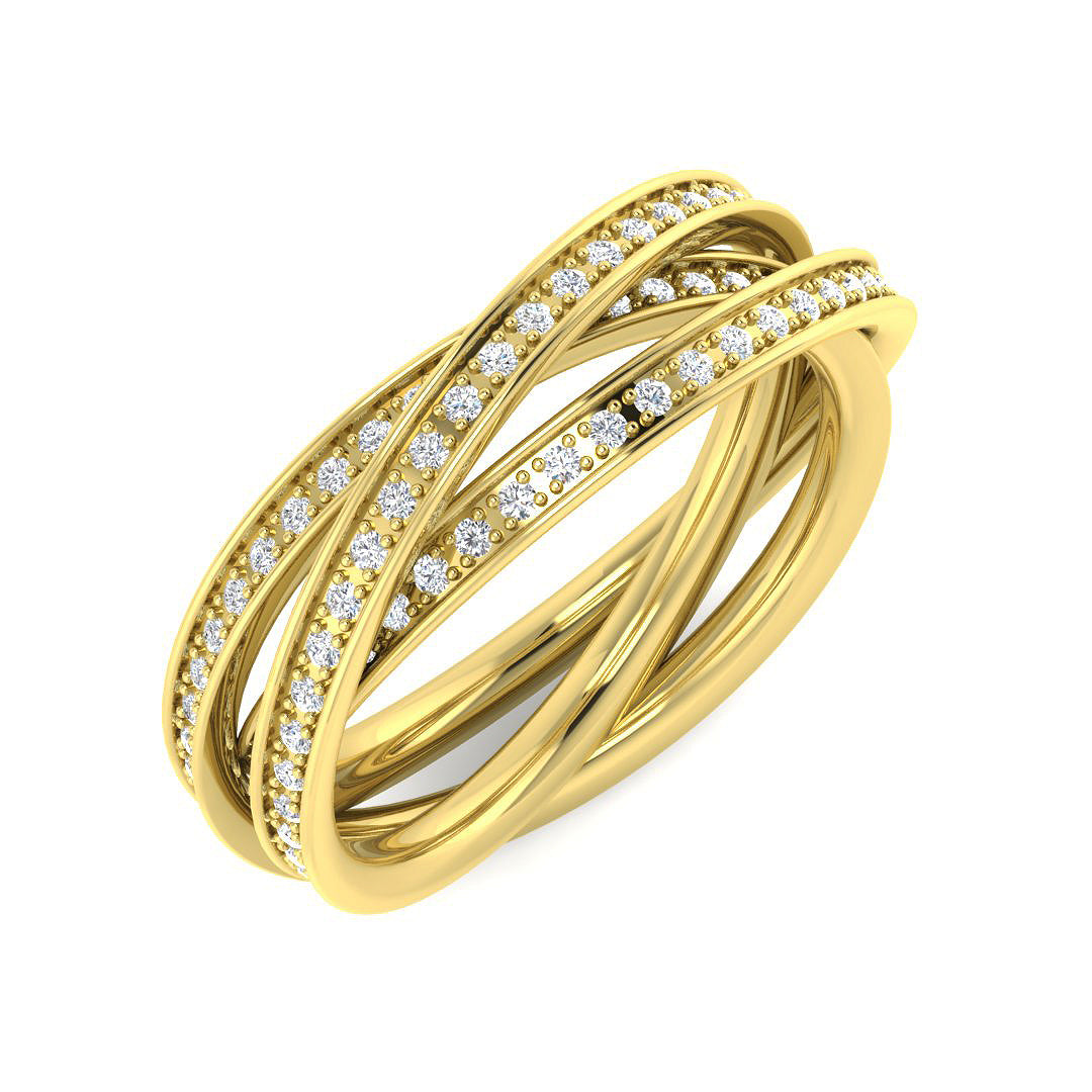 SR4453 — Ring - 9k Yellow Gold